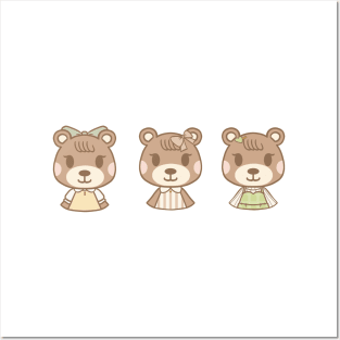 Cutie Bear Cub Posters and Art